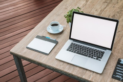 Laptop zu Hause
